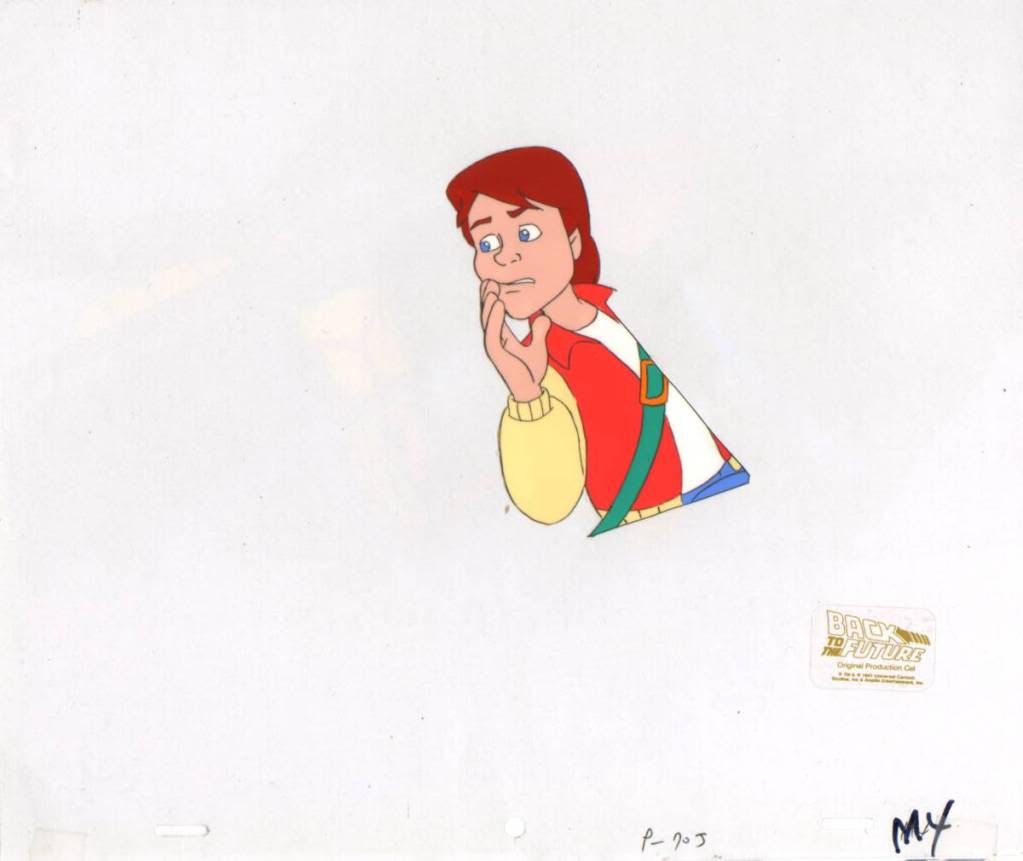 Back To The Future Animated Series Cel Photo by gavinodd Photobucket